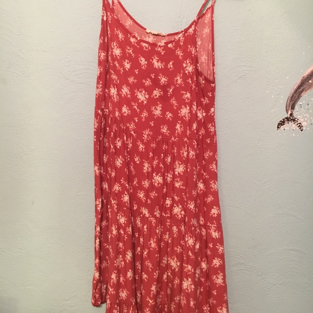 MEDIUM Miss Daisy Floral Patterend Pink Sundress